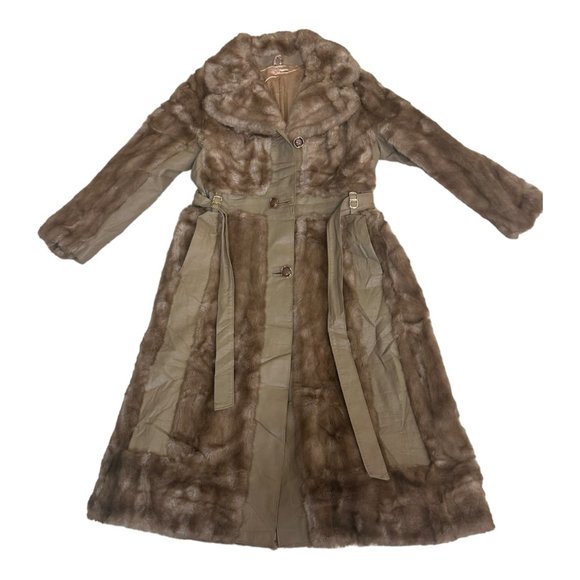 1970's Vintage Faux Fur Coat - Tissavel France - Picture 14 of 14